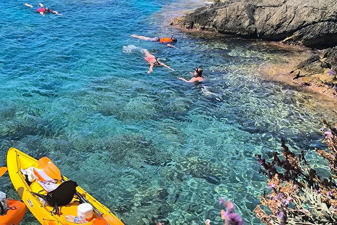 Kayak Tour with Caves, Snorkeling and Picnic (+ Cliff Jump) - Kayaking the Son Servera coast
