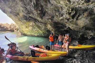 Kayak Tour with Caves, Snorkeling and Picnic (+ Cliff Jump)