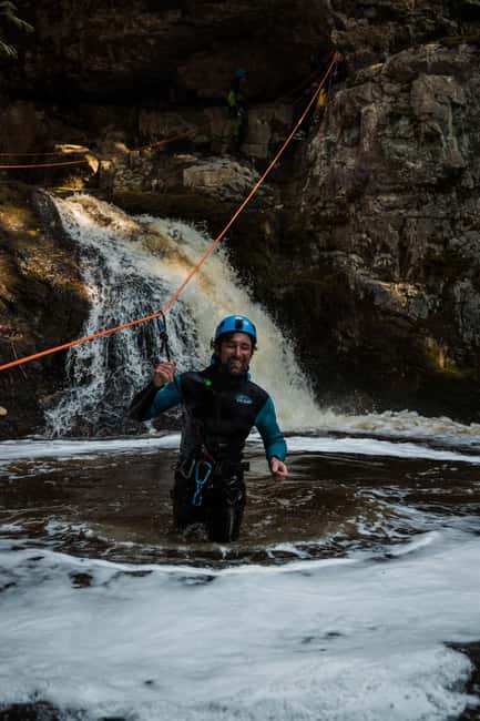 Kelowna: Adrenaline Canyoning Tour - Meeting at Kelowna Fruit Stand and Coffee