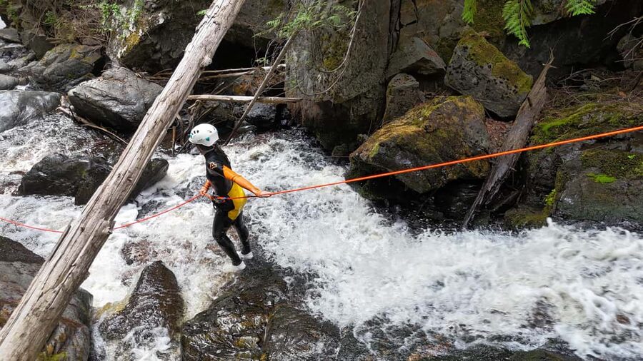 Kelowna: Adventure Canyoning Tour - A Waterfall, a Wetsuit, and a Long Summer Afternoon