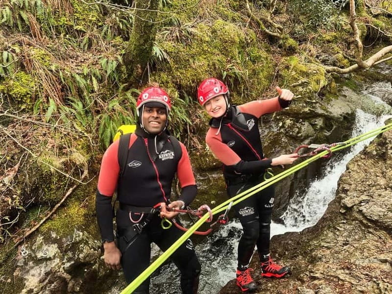Keswick: Canyoning Adventure - Abseiling adds height and technique