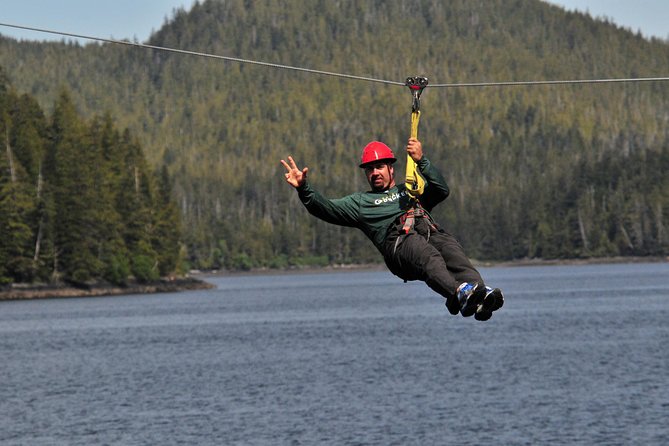 Ketchikan Shore Excursion: Rainforest Canopy Ropes and Zipline Adventure Park - What happens during the roughly three-and-a-half hours