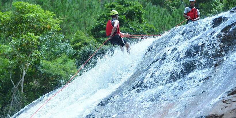 Kitulgala: Kataran Oya Canyoning Adventure - Waterfalls, pools, and natural rock slides