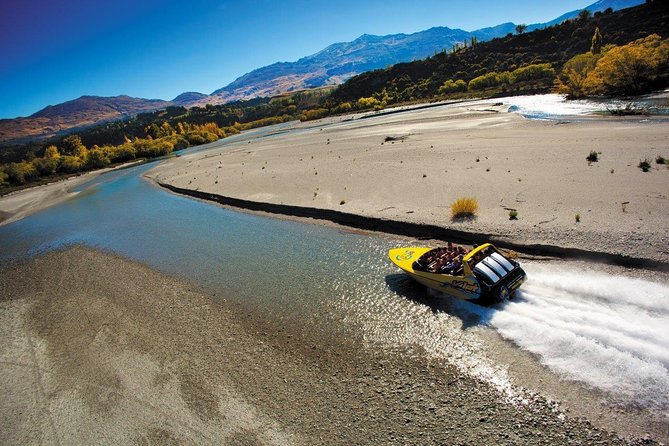 KJet Queenstown Jet Boat Ride on the Kawarau and Shotover Rivers - The Shotover River is the most active section