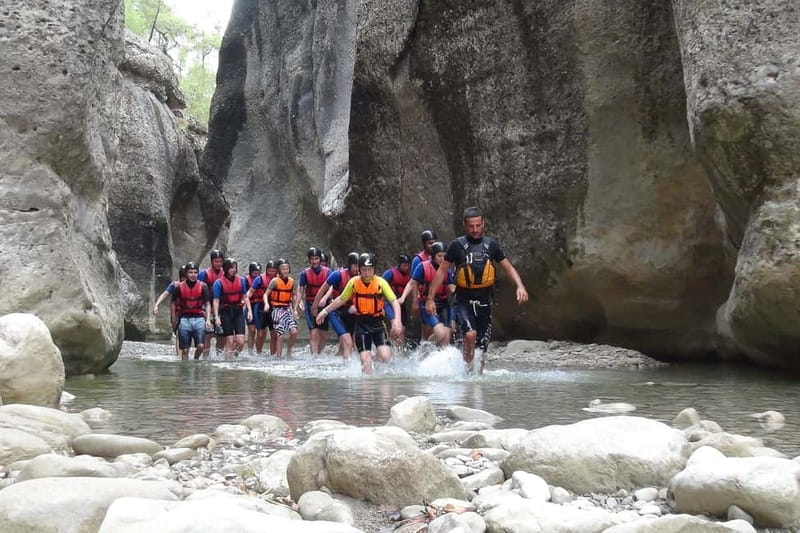 Koprulu Canyon Rafting and Canyoning incl. Lunch w/Transfer - Two canyons, two very different moods