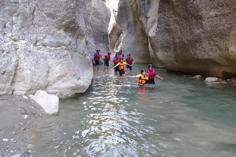 Koprulu Canyon Rafting and Canyoning incl. Lunch w/Transfer - The 1.5-hour canyoning course