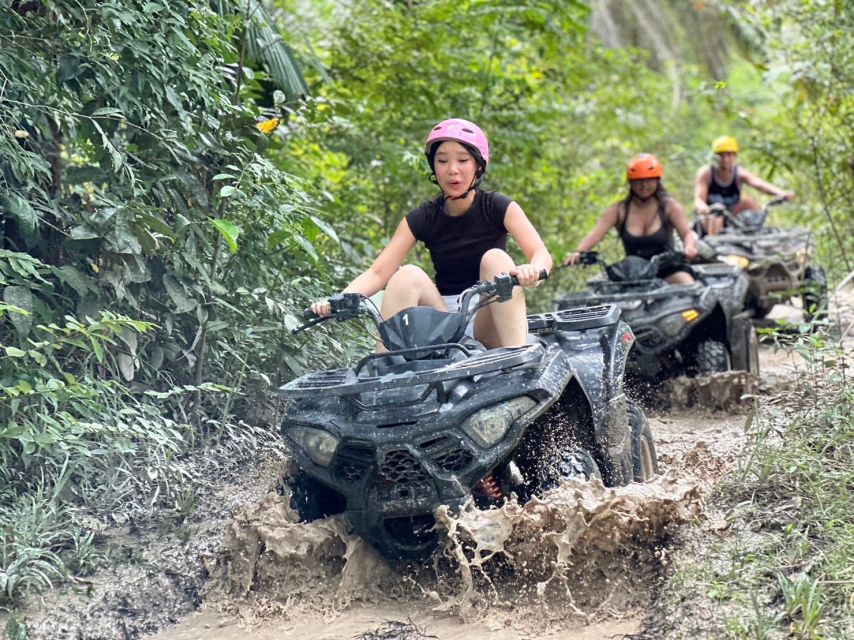Krabi: ATV adventure and extreme - A short safety briefing, then straight onto the quad