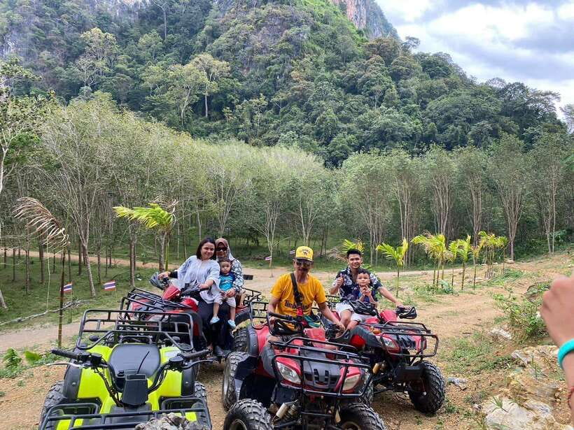 Krabi ATV Extreme Experience with Transfer and Adventure - What is included, and what you still pay for