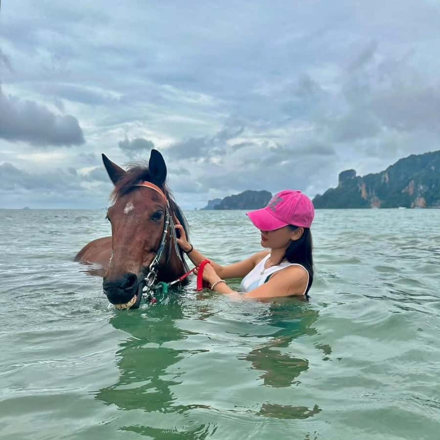 Krabi Horse Riding on the Beach and atv Extreme - Horseback riding beside the beach