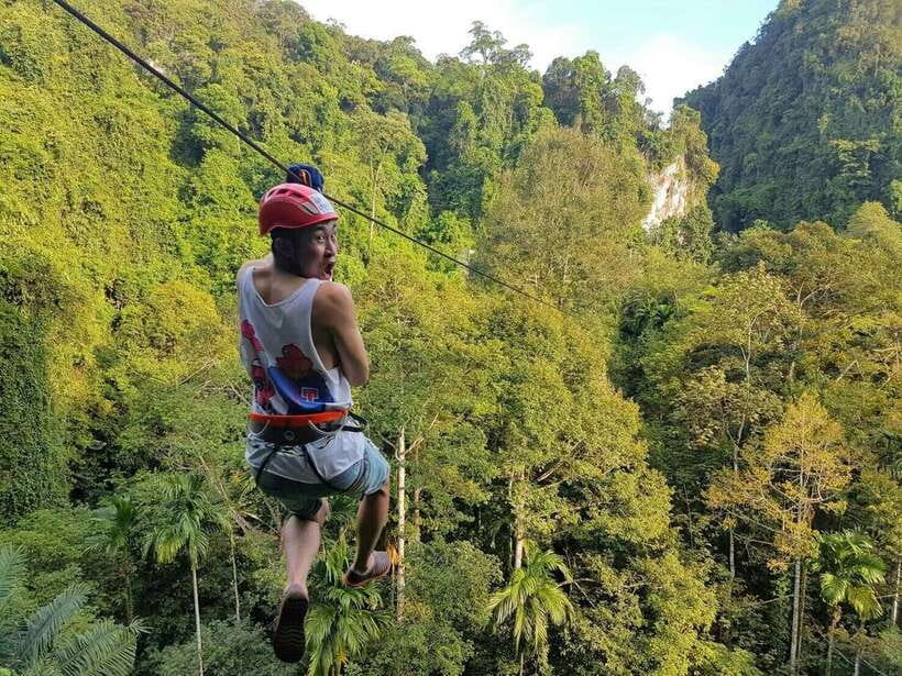 Krabi: Ziplining with Abseiling and Rock Climbing Options - Key points at a glance