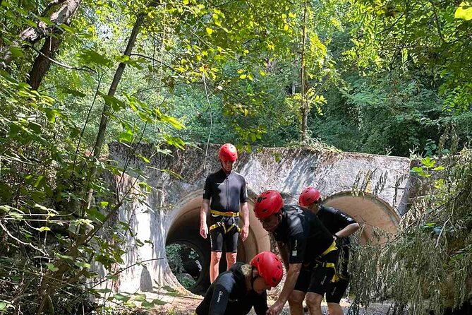 Krapina Canyoning Adventure - Budva - The active section: jumps, slides, and rappels