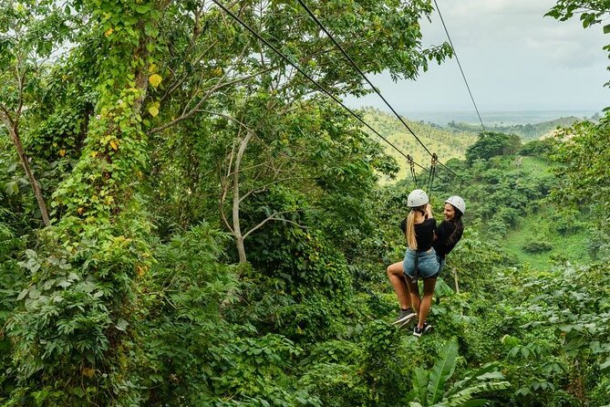 La Hacienda Park: Punta Cana's number one adventure park - Starting above the jungle on the 2-kilometer zip line