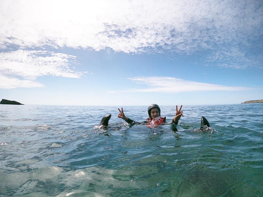 Lagos: Algarve Coasteering and Snorkeling Adventure - Snorkeling is a bonus, not the main event
