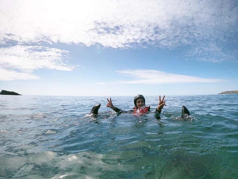 Lagos: Algarve Coasteering and Snorkeling Adventure - Photos, snacks, and the $76 question