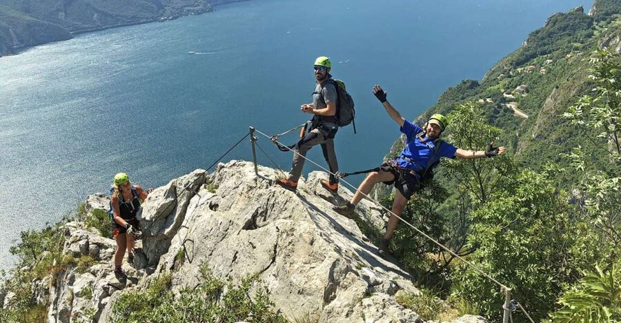 Lake Garda: Cima Capi Via Ferrata - The approach: an hour of hiking before the cables