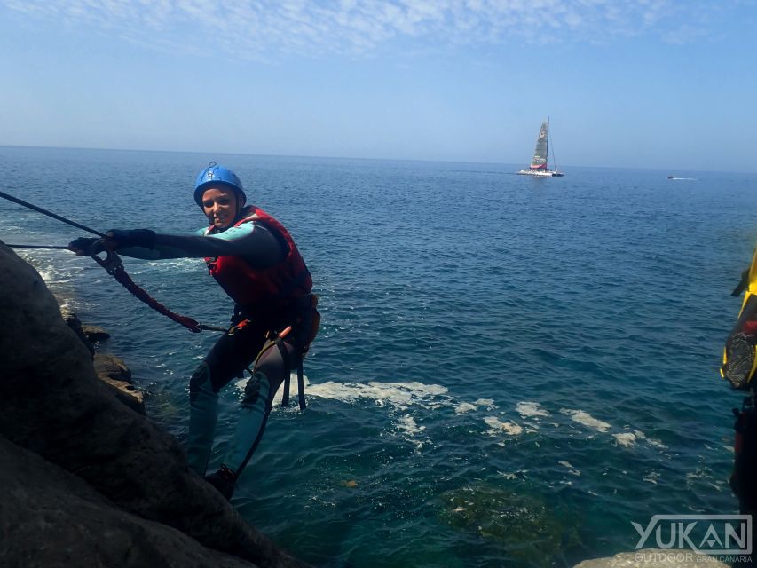 Las Palmas: Coastering, Via Ferrata, Water Jumping & Snorkel - What Coastering Near Mogán Really Feels Like