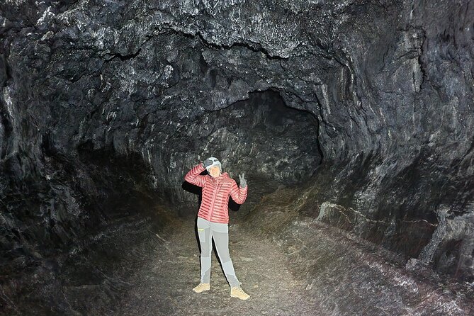 Lava Tunnel & Caving Adventure - The optional wild hot spring on the return