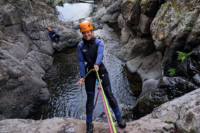 Level 2 - Canyoning Adventure - Intermediate | Funchal - Rappelling waterfalls up to 25 meters
