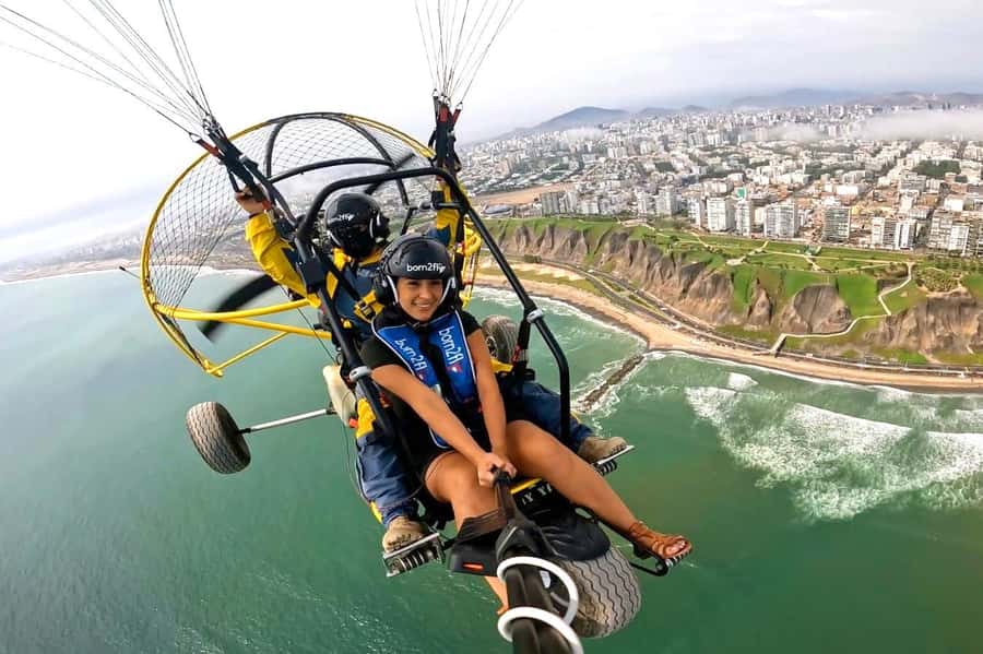 Lima: Paramotor in Costa verde | Adrenaline in the air | - Key points to know before you fly