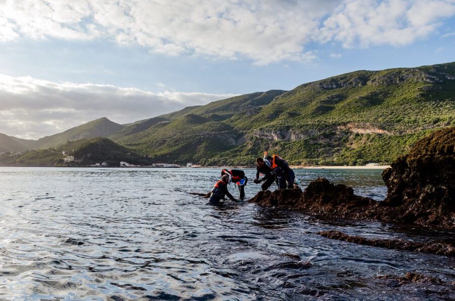 Lisbon: Arrábida Kayak and Coasteering Adventure Tour - Sea caves, rock climbs, and optional cliff jumps
