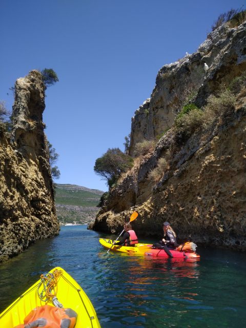 Lisbon: Arrábida Kayak and Coasteering Adventure Tour - What the $147 price includes