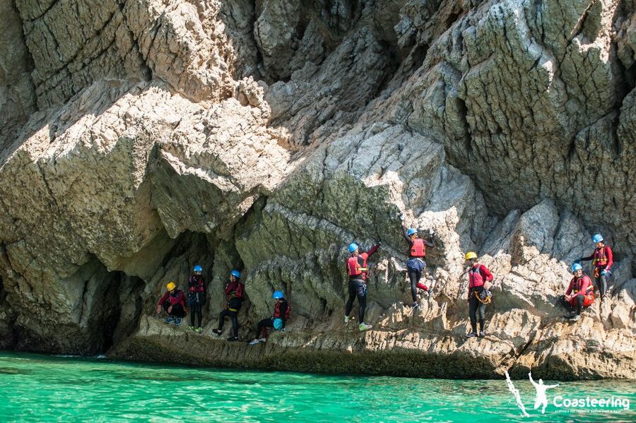 Lisbon: Sesimbra/Arrábida Natural Park Coasteering Adventure - Key points at a glance