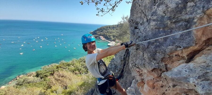 Lisbon: Via Ferrata Setubal's Arrábida Natural Park - The right level for a first Via Ferrata
