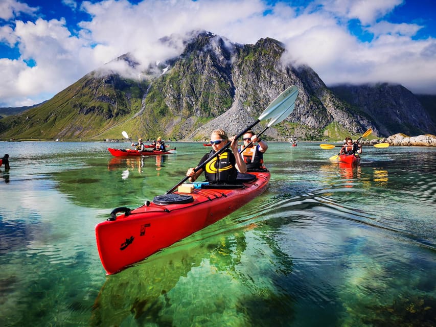 Lofoten: Full Day Combo tour, (kayaking and rappelling) - What to bring for a wet and active day