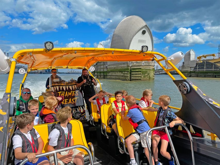 London: 40-Minute Thames Beast Jetboat Tour - Boarding at Tower Millennium Pier