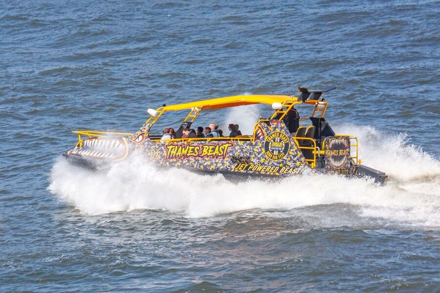 London: 40-Minute Thames Beast Jetboat Tour - Price and value at $77