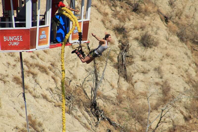 Los Cabos: Bungee Jump from a Glass Floor Gondola - A glass gondola above El Tule Canyon