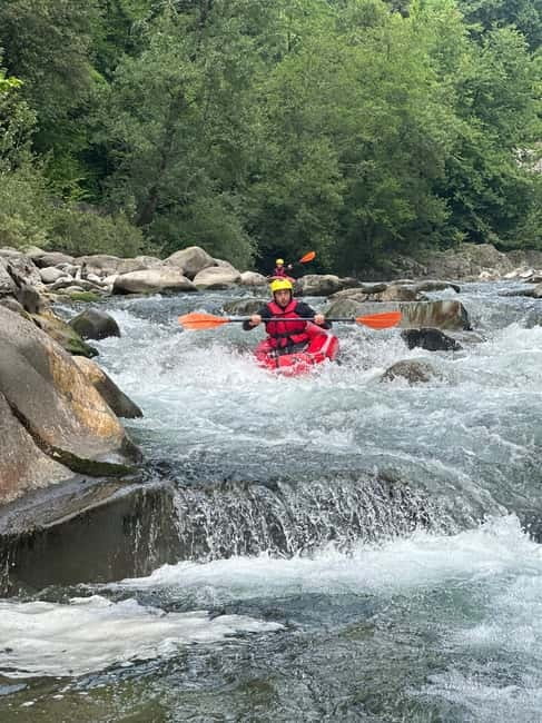 Lucca: packrafting Extreme - The briefing before you touch the water