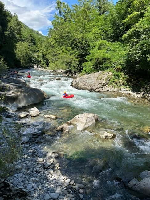 Lucca: packrafting Extreme - Starting at Lucca Rafting
