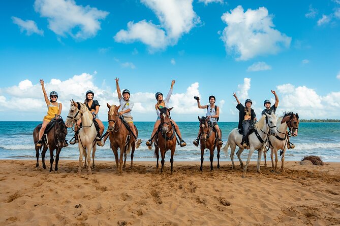 Luquillo Beach Horse Ride from Carabalí Rainforest Adventure Park - From Carabalí Park into the El Yunque foothills