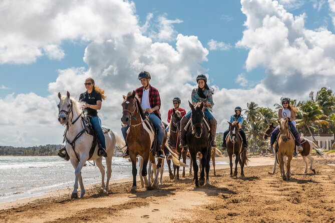 Luquillo Beach Horse Ride from Carabalí Rainforest Adventure Park - Weather, timing, and cancellation rules