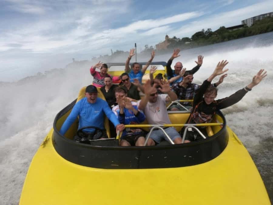 Mackay: Jet Boat Ride: Wettest ride in Aus - A 20-minute briefing before the throttle opens