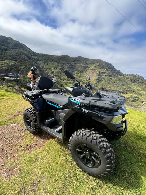 Madeira: Aventura Off-Road de ATV ou Quad - Adrenalina - Portela Viewpoint rewards the climb