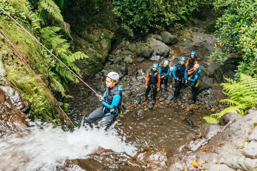 Madeira Canyoning Beginners – Easy & Fun Waterfall Adventure - The 15-minute walk into the valley