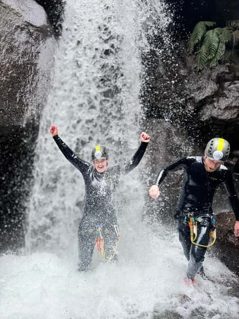 Madeira Canyoning For Beginners Nun's Valley Level 2 - What Level 2 means in Nun’s Valley