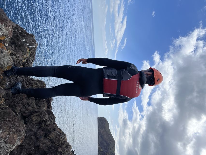 Madeira Coasteering and Cliff Jumping Thrill & Adventure - Cliff jumping in Garajau, from cautious to committed
