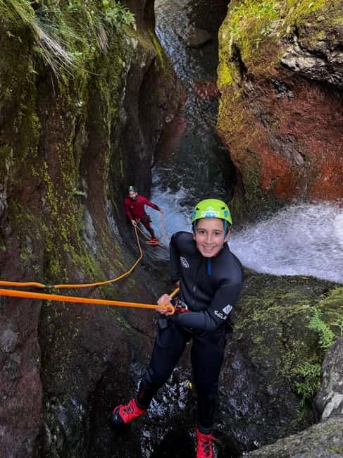 Madeira: Intermediate Canyoning Tour - Small Groups Only - Three and a half hours of ropes, pools, and waterfalls