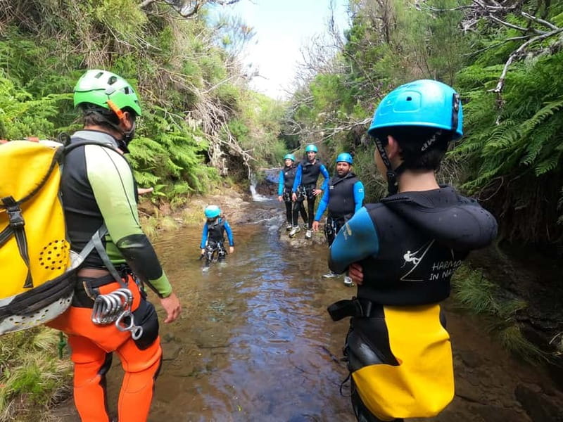 Madeira : Ribeira das Cales Canyoning (Level 1) - Key points at a glance