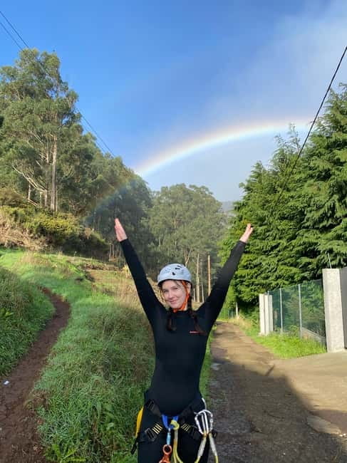 Madeira Short Canyoning For Beginners Rochão Level 1 - Optional jumps, clear pools, and natural slides