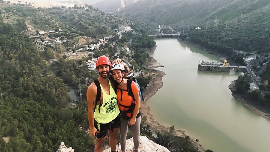 Malaga: Via Ferrata Hike at village of El Chorro - Iron steps, cables, and open views