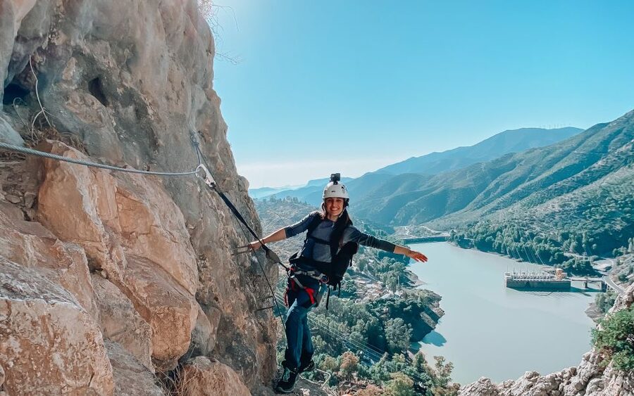 Malaga: Via Ferrata Hike at village of El Chorro - The Tibetan and Nepalese Bridges
