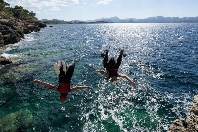 Mallorca: Half-Day Coasteering Experience - Cliff jumps that let you choose your limit