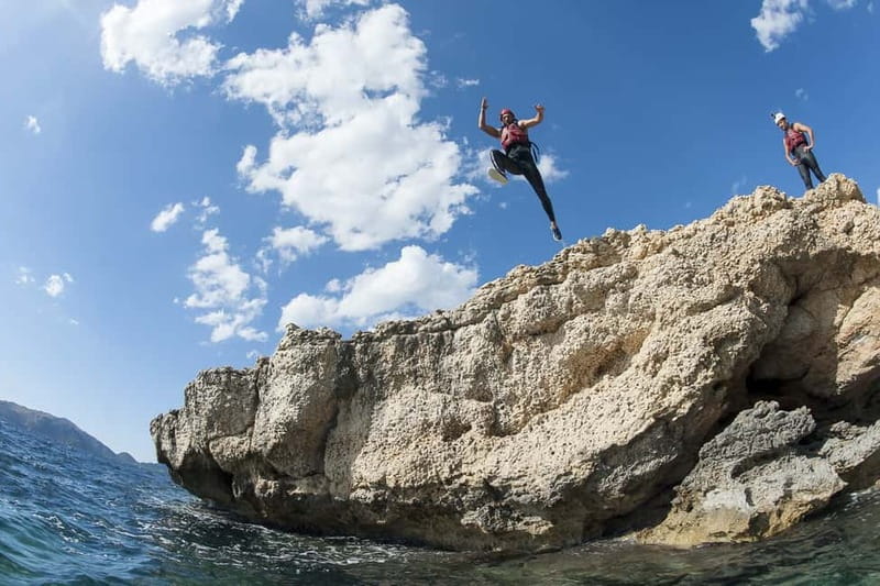 Mallorca: Half-Day Coasteering Experience - Abseiling toward the water