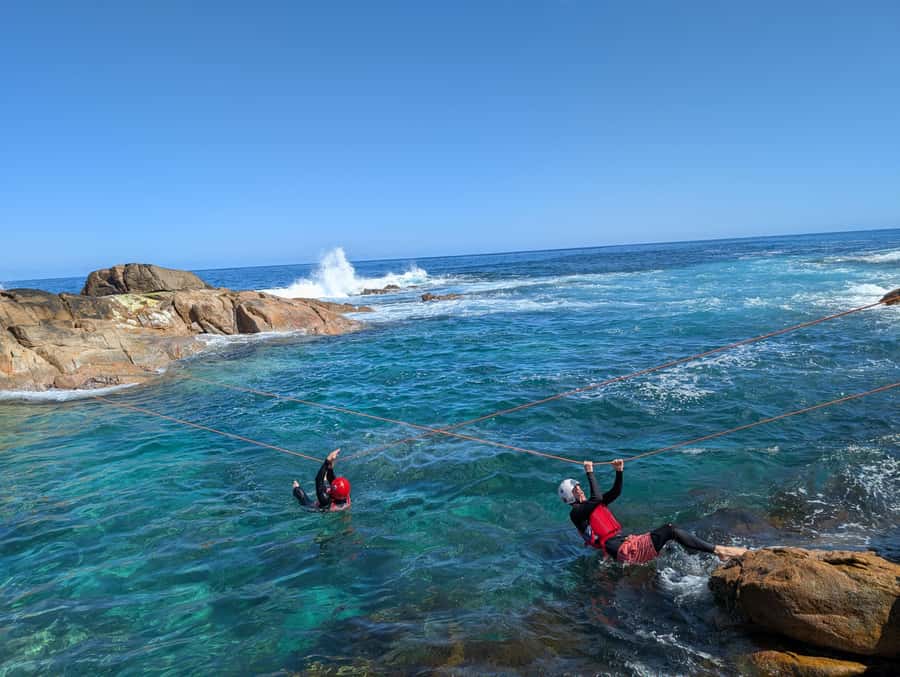 Margaret River: Coasteering Adventure with Guide - Getting kitted out at Wyadup Rocks