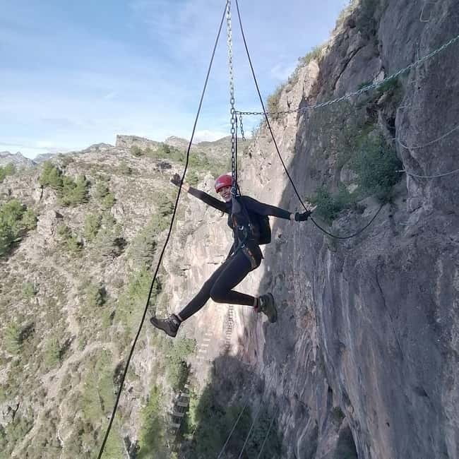 Marxuquera: La Falconera Via Ferrata - What the $65 price includes