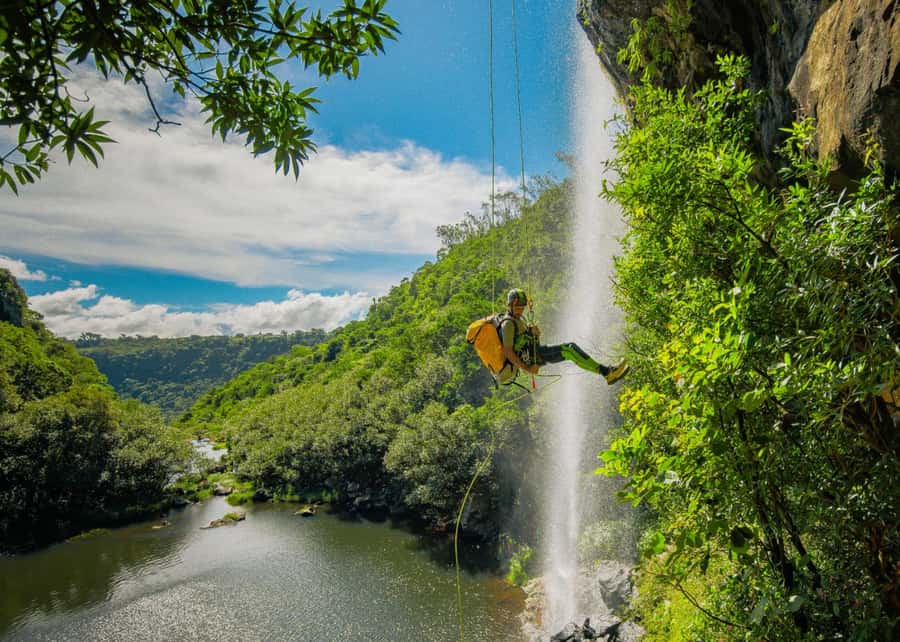 Mauritius: Tamarind Falls Canyoning Adventure - Three rappels, three different kinds of excitement